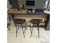 Sgabello Sgabello tondina pop kitchen Infiniti con 4 gambe scontati