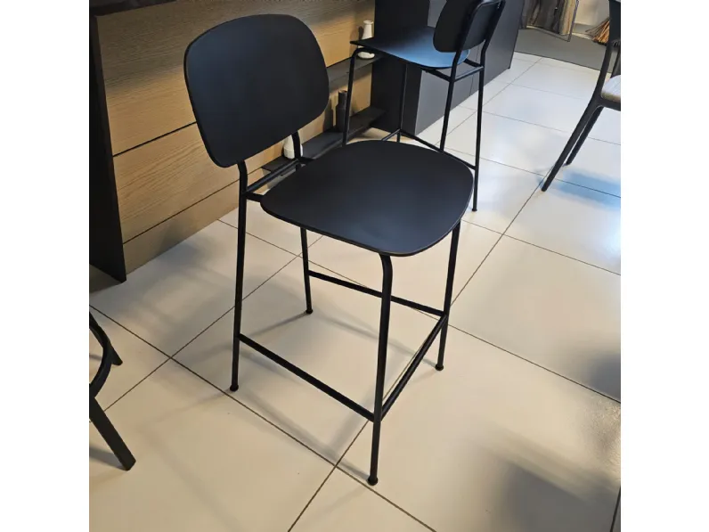 Sgabello Sgabello tondina pop kitchen Infiniti con 4 gambe scontati