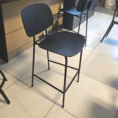 Sgabello con 4 gambe Sgabello tondina pop kitchen Infiniti a prezzi outlet