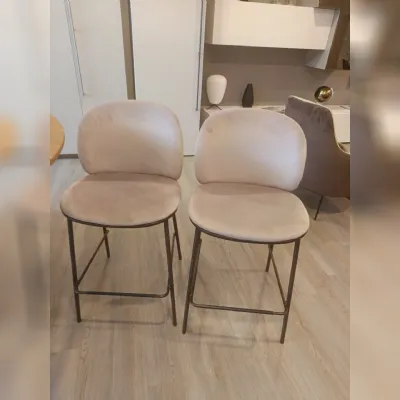 Sgabello da cucina Sinuosa Natisa in Offerta Outlet