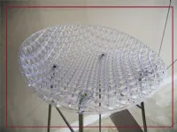 Sgabello a slitta Smatrik  Kartell a prezzi outlet