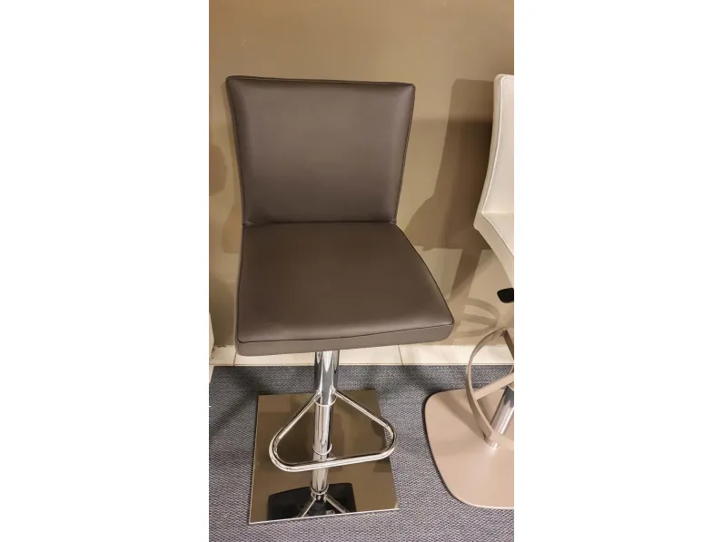 Sgabello da soggiorno Soft moka Ozzio a prezzo Outlet