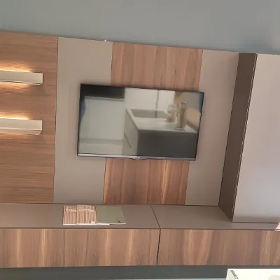 Soggiorno completo Skyline 3.0 di Astor mobili in legno a prezzo scontato