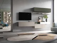 Soggiorno completo Kf102 di Mercantini in stile moderno a prezzi outlet
