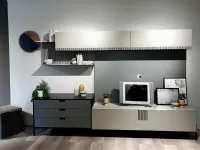 Soggiorno completo Living modello time tomasella di Tomasella in stile moderno a prezzi outlet