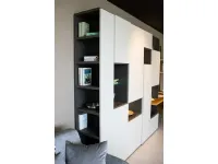 Soggiorno completo Modo di Sangiacomo in legno a prezzo Outlet