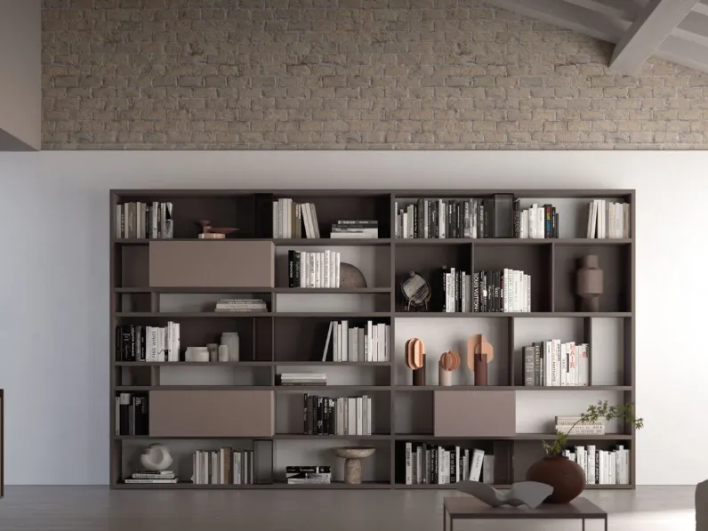 Soggiorno completo Orme day 32 di Orme in laminato materico in Offerta Outlet