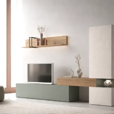 Composizione per il living modello Skt9 di Tomasella a prezzo Outlet