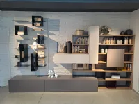 Composizione per la zona giorno modello Soggiorno dielle di Dielle a prezzo Outlet