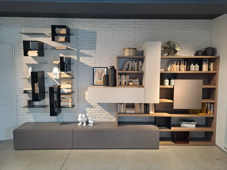 Composizione per la zona giorno modello Soggiorno dielle di Dielle a prezzo Outlet