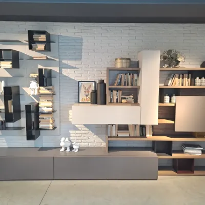 Composizione per la zona giorno modello Soggiorno dielle di Dielle a prezzo Outlet