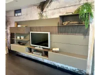 Composizione per il soggiorno modello Vela di Mobilgam a prezzo scontato