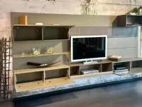 Composizione per il soggiorno modello Vela di Mobilgam a prezzo scontato