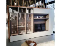 Composizione per il soggiorno modello Atlante di Tomasella a prezzo Outlet