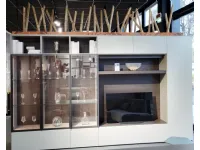 Composizione per il soggiorno modello Atlante di Tomasella a prezzo Outlet