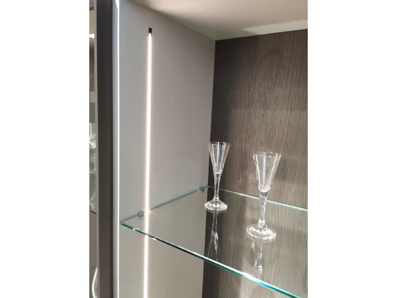 Soggiorno completo Atlante di Tomasella in laminato opaco in Offerta Outlet