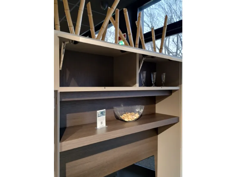 Soggiorno completo Atlante di Tomasella in laminato opaco in Offerta Outlet