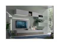 Composizione per il soggiorno modello Frame di Maronese in Offerta Outlet