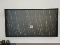 Soggiorno completo Inspire di Caccaro in laccato opaco a prezzo Outlet