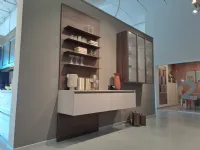 Soggiorno completo Living city di Stosa in laminato materico a prezzo scontato