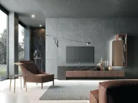 Soggiorno completo modello Sala907 di Mobilgam a prezzo scontato