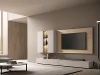 Composizione per il soggiorno modello Skt13 di Tomasella a prezzo Outlet