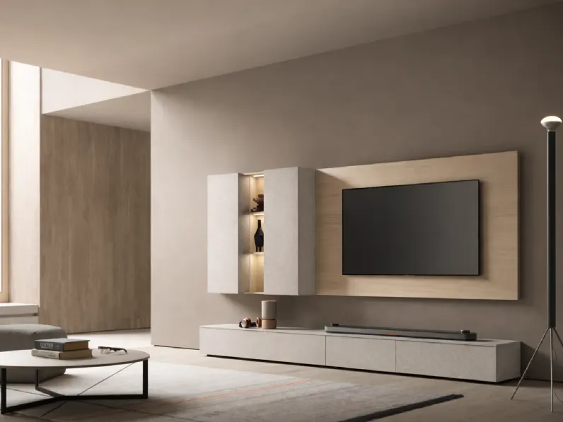 Composizione per il soggiorno modello Skt13 di Tomasella a prezzo Outlet