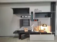 Soggiorno completo Soggiorno  tomasella a terra di Tomasella in laminato materico in Offerta Outlet