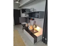 Soggiorno completo Soggiorno  tomasella a terra di Tomasella in laminato materico in Offerta Outlet