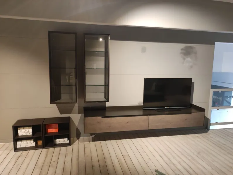 Soggiorno completo modello Speed slim di Dall'agnese a prezzo Outlet