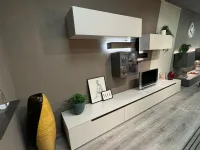 Composizione per il soggiorno modello Tetris di Tomasella a prezzo Outlet
