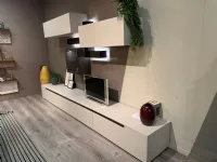 Composizione per il soggiorno modello Tetris di Tomasella a prezzo Outlet