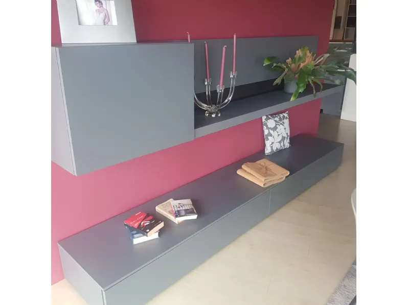 Composizione per la zona giorno modello Atlante di Tomasella in Offerta Outlet