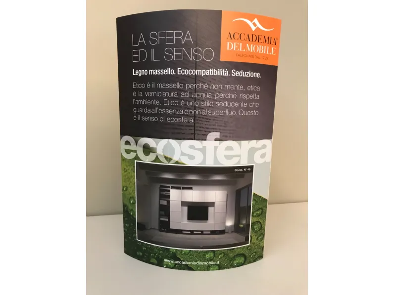 Composizione per la zona giorno modello Ecosfera di Accademia del mobile a prezzo Outlet