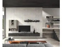 Composizione per la zona giorno modello Lk02  di Siloma a prezzo Outlet