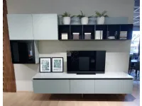 Soggiorno completo Micra di Evo cucine in stile moderno in offerta