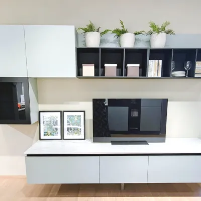 Soggiorno completo Micra di Evo cucine in stile moderno in offerta