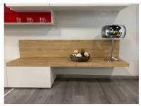 Composizione per il living modello Seta-sa1577 di Maronese acf a prezzo Outlet