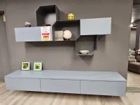 Soggiorno completo Soggiorno vl di Colombini casa in laminato materico a prezzo scontato