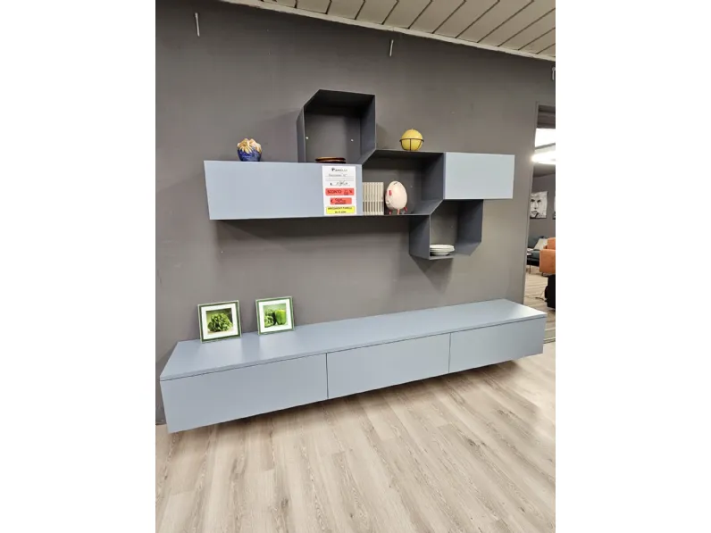 Soggiorno completo Soggiorno vl di Colombini casa in laminato materico a prezzo scontato