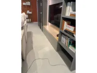 Soggiorno completo Wall 30 di Novamobili in laccato opaco in Offerta Outlet