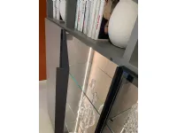 Soggiorno completo Wall 30 di Novamobili in laccato opaco in Offerta Outlet