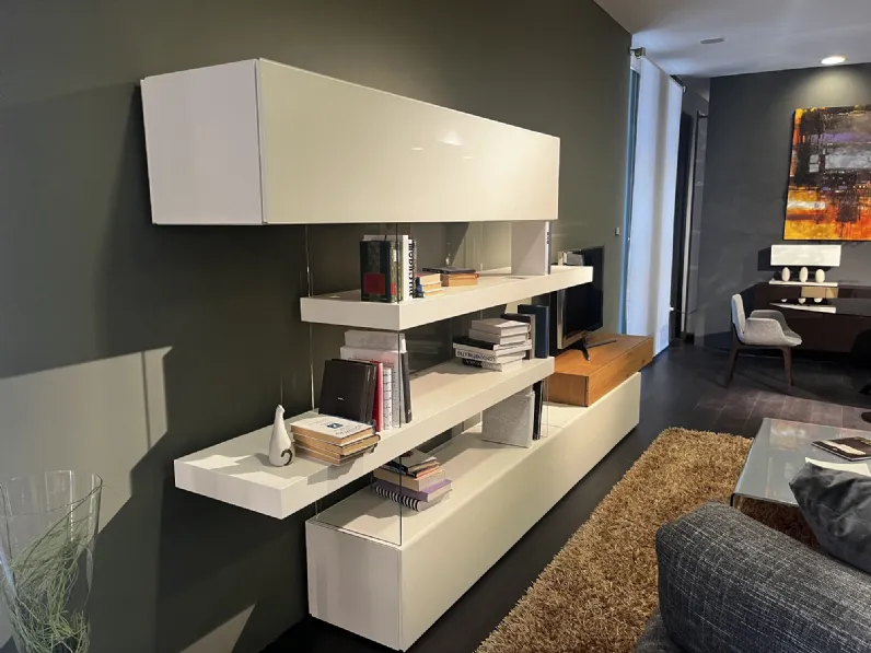 Composizione per la zona giorno modello Air storage di Lago in Offerta Outlet