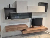 Soggiorno completo modello Abaco di Gierre mobili a prezzo scontato