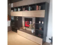 Soggiorno completo Atlante di Tomasella in melamminico in Offerta Outlet