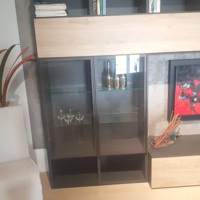 Soggiorno completo Atlante di Tomasella in melamminico in Offerta Outlet