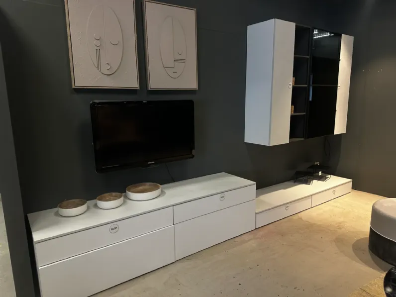 Soggiorno completo Basi e pensili soggiorno di Mab in stile moderno a prezzi convenienti