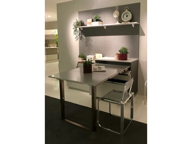 Soggiorno completo Boxlife di Scavolini in stile moderno a prezzi outlet