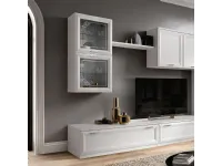 Soggiorno completo Deco' di Gierre mobili in laminato materico a prezzo scontato