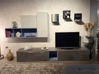 Soggiorno completo Fantasia di Gentili group in laccato lucido a prezzo scontato